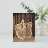 かわいらしヴィンテージベリーダンサー ポストカード (スタンド正面)