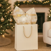 かわいらしヴィンテージ水の色ストライプのアートパターン 薄葉紙