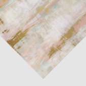 かわいらしヴィンテージ水の色ストライプのアートパターン 薄葉紙 (詳細)