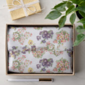 かわいらしヴィンテージ混合花 薄葉紙 (ギフト)