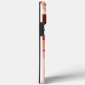 かわいらしヴィンテージ赤モダンおもしろい抽象芸術検査 Case-Mate iPhoneケース (裏面 / 右)