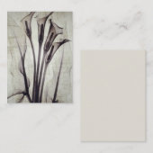 かわいらしヴィンテージX線花 ノートカード (正面/裏面)