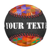 かわいらし三角形パタグランジーンI +あなたのアイディア 野球ボール (裏面)