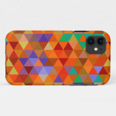 かわいらし三角形パタグランジーンI +あなたのアイディア Case-Mate iPhoneケース (裏面(横))