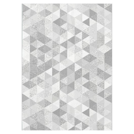 かわいらし三角形パタグランジーンII +アイディア テーブルクロス (正面)