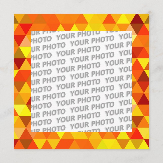 かわいらし三角形パターンI +アイディア (正面)