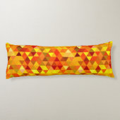 かわいらし三角形パターンI +アイディア ボディピロー (裏面)