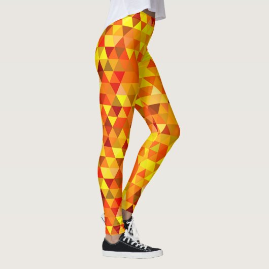 かわいらし三角形パターンI +アイディア レギンス (右)