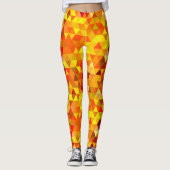 かわいらし三角形パターンI +アイディア レギンス (正面)