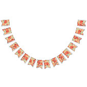 かわいらし三角形パターンII +アイディア バンティングフラッグ (全)