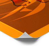 かわいらし中国の年表 ポスター (角)