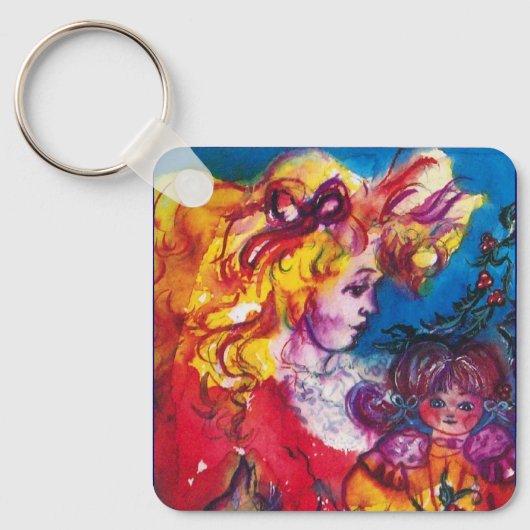 かわいらし人形 キーホルダー (正面)