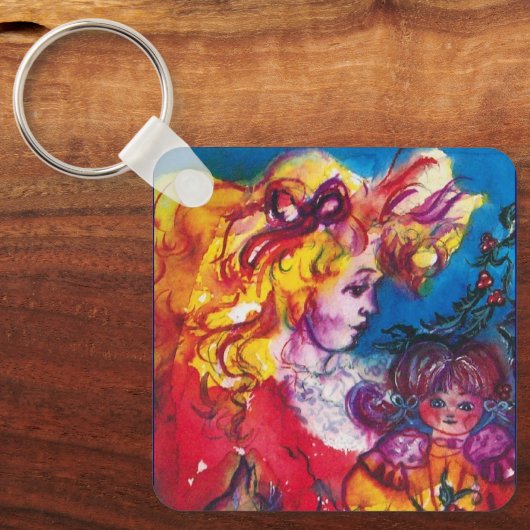 かわいらし人形 キーホルダー (正面)