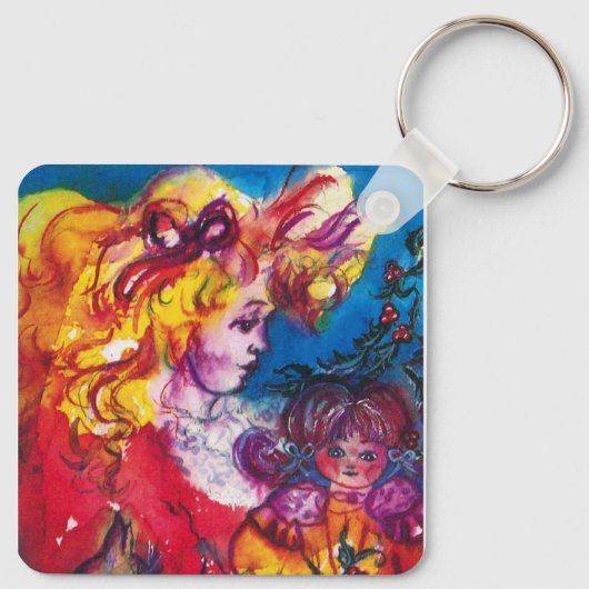 かわいらし人形 キーホルダー (裏面)