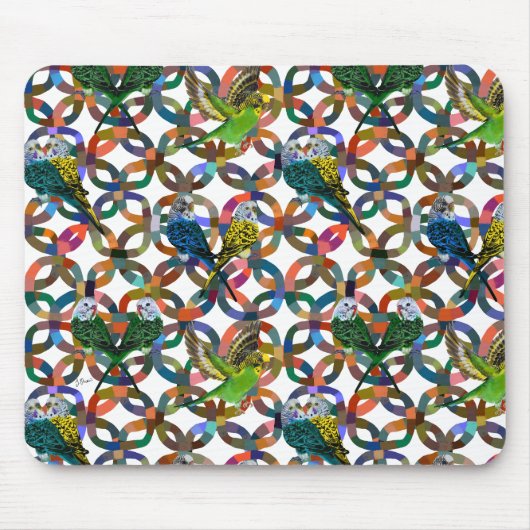 かわいらし仲間。 マウスパッド (正面)