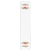 かわいらし休日バカスタムナー ショートテーブルランナー (正面)