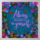 かわいらし信じ引用文 ポスター (正面)