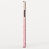 かわいらし勾エレガントガーリー配バラ金ゴールドグリッター Case-Mate iPhoneケース (裏面/右)