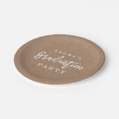 かわいらし卒業素朴党紙プレート ペーパープレート (アングル)