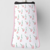 かわいらし名門私立校風の牡丹 ゴルフヘッドカバー (回転90)