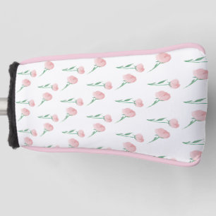 かわいらし名門私立校風の牡丹 ゴルフヘッドカバー