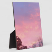 かわいらし夕暮れEASEL フォトプラーク (側面)