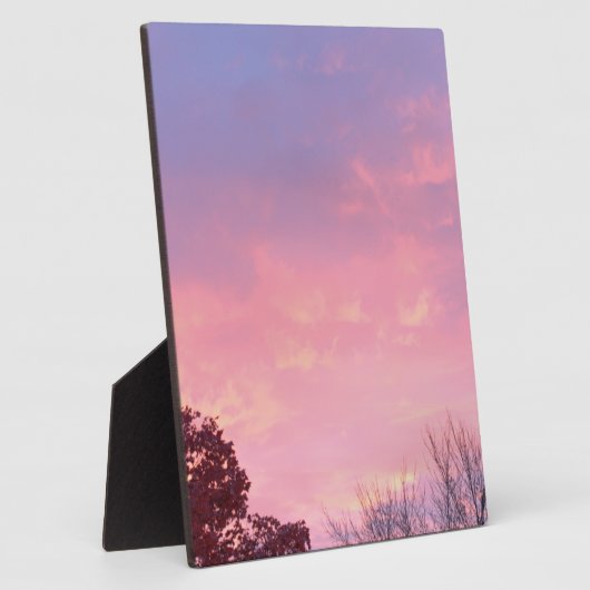 かわいらし夕暮れEASEL フォトプラーク (側面)