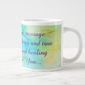 かわいらし好歌を歌う ジャンボコーヒーマグカップ (右)