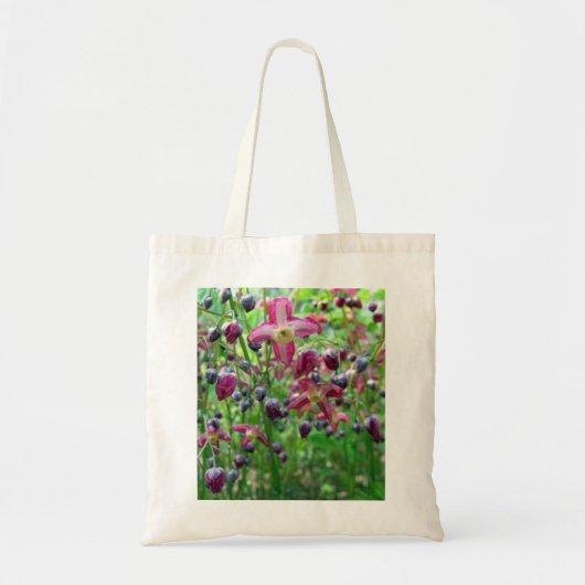 かわいらし妖精の翼（エピミディアム）春花写真 トートバッグ (正面)