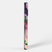 かわいらし妖精の花と髪のファンタジー iPhoneケース (右側面)