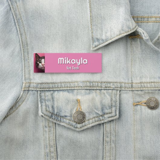 かわいらし子猫獣医 名札 (インサイチュ)