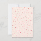 かわいらし子猫誕生日 サンキューカード (裏面)