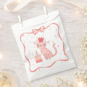 かわいらし子猫誕生日 フェイバーバッグ (クリップ留めされた状態)