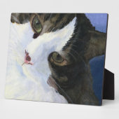 かわいらし子猫 フォトプラーク (側面)