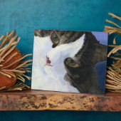 かわいらし子猫 フォトプラーク (側面)