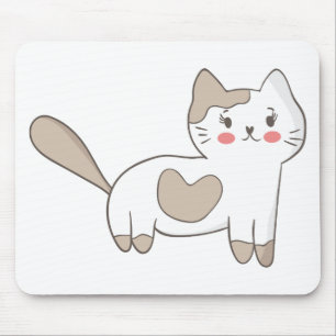 かわいらし子猫 マウスパッド