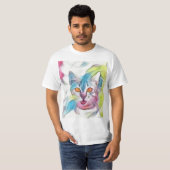 かわいらし子猫 Tシャツ (正面フル)
