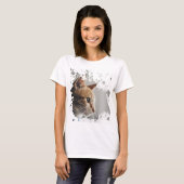 かわいらし子猫 Tシャツ (正面フル)