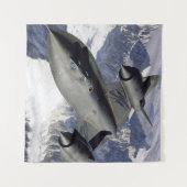 かわいらし宇宙 タペストリー (正面(横))