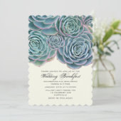 かわいらし実在結婚糖類の朝食 招待状 (スタンド正面)