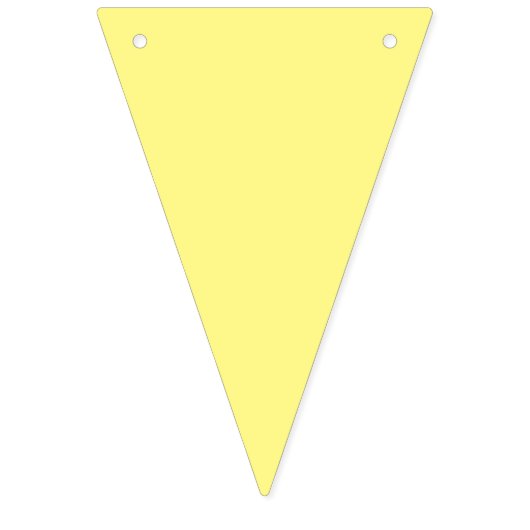 かわいらし小さな女の子ピンクとイエロー誕生日 バンティングフラッグ (第2の旗)