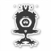 かわいらし小さな怪物v1 シール (正面)