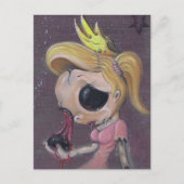 かわいらし小人形 ポストカード (正面)