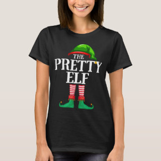 かわいらし小妖精や小人マッチングファミリーグループクリスマスパジャマ Tシャツ