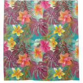 かわいらし帯色彩の鮮やか帯 シャワーカーテン (正面)