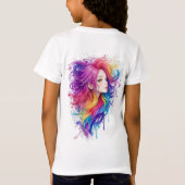 かわいらし幽霊 Tシャツ (裏面)