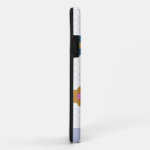 かわいらし幾何六角の花薄紫 Case-Mate iPhoneケース (裏面/右)