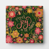 かわいらし感動的フローラ検索引用文 フォトプラーク (正面)