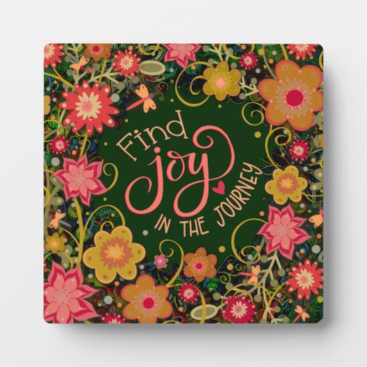 かわいらし感動的フローラ検索引用文 フォトプラーク (正面)