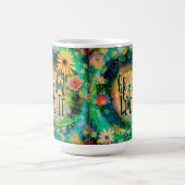 かわいらし感動的寿命が短い感動的 コーヒーマグカップ (中央)